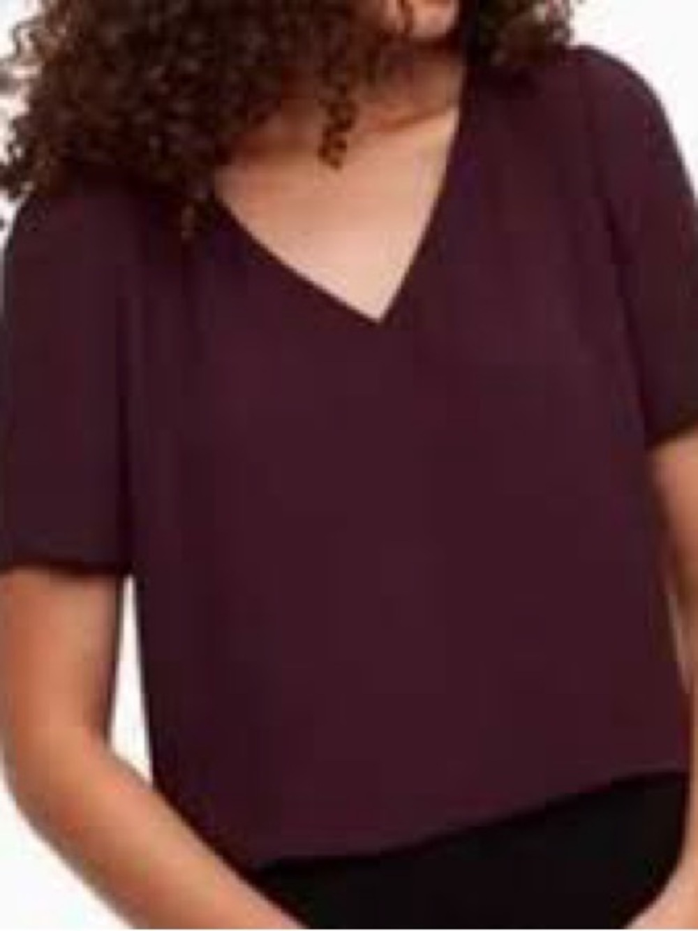 Babaton Randy Silk cropped blouse